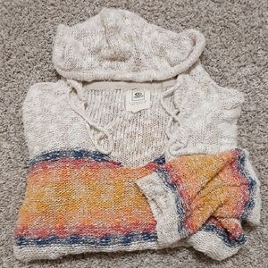 Rip Curl Multicolor Knit Oversize Hoodie